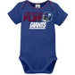 Gerber Unisex Baby Baby Boys Nfl 3 Pack Short Sleeve Onesie Bodysuit, Team Color, 6-12 Months