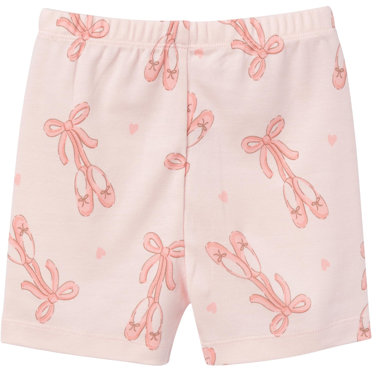 Gerber Baby Girls' Toddler Snug Fit 4-Piece Pajama Short Set, Ballet Slippers, 12 Months