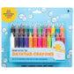 Bath Crayons Super Set - Set of 24 Draw in the Tub Colors with Bathtub Storage Mesh Bag -Non-Toxic, Safe for Children, Wont Dis