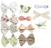 California Tot Non-Slip Fully Lined Alligator Clip Hair (Ellie Set Of 10)