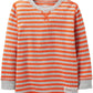 Carters Baby Boys Striped Thermal (Baby) - Orange - 3 Months