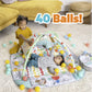 Bright Starts 5-In-1 Your Way Ball Play - Jumbo Play Mat Converts To Ball Pit Baby Gym, Newborn To Toddler - Totally Tropical (G