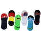 Queery Men Cotton No Show Invisible Loafer Socks Pack Of 6 D12