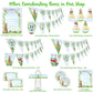 Peter Bottle Wraps - 20 Rabbit Water Bottle Labels - Peter And Rabbit Decorations - Pink Bottle