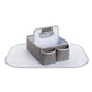 Munchkin Portable Diaper Caddy Organizer, Grey