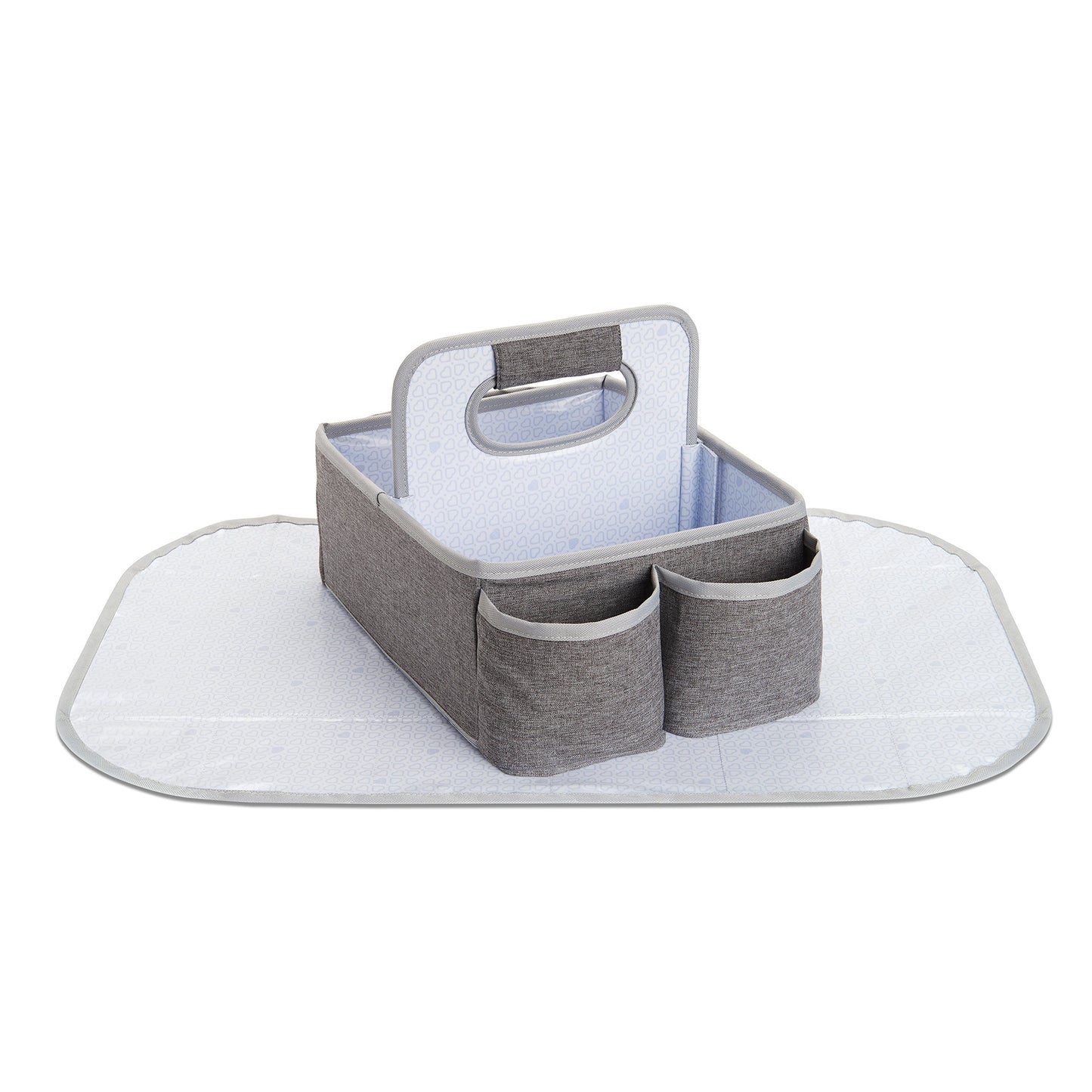 Munchkin Portable Diaper Caddy Organizer, Grey