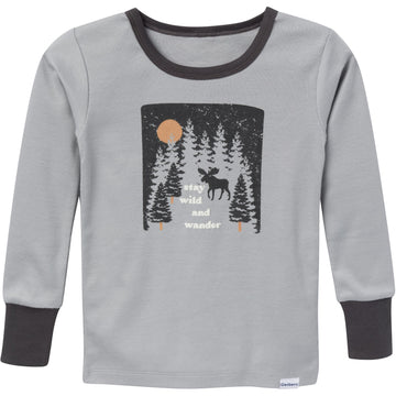 Gerber Baby Boys' Toddler Snug Fit 2-Piece Pajama Set, Moose
