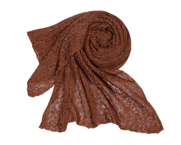Matissa Newborn Baby Photography Cheesecloth Swaddle Blanket Cocoon Knit Crochet Wrap Photo Photography Prop (13)