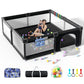 Lutikiang Baby Playpen, 79' X 71' Extra Large Playpen, Play Pen For Babies And Toddlers, Indoor Outdoor Kids Play Pen, Sturdy