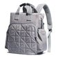 Soho Kenneth Diaper Backpack 6Pc Set Tote Bag, Gray