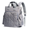 Soho Kenneth Diaper Backpack 6Pc Set Tote Bag, Gray