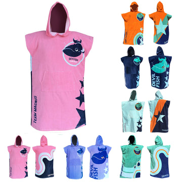 Team Magnus Kids' Bath Towels - Hooded Towel For Kids 4'-5'6'