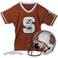Franklin Sports Nc State St. Wolfpack Kids College Football Uniform Set - Ncaa Youth Football Uniform Costume - Helmet, Jersey,