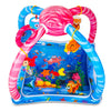 Splashin'Kids Baby Water Play Mat Activity Center Gym Tummy Time Overhead Toys Water Mat Baby Toys Infant Toys Sensory Toy Playm