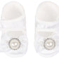 T.F. Taffy Taffy Baby Girl Newborn Christening Baptism, White, Size 0-3 Months