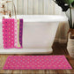 Original Kids Bath Time Kids Bath Mat - Sugar & Spice 100% Cotton Reversible Shower Mat - Soft Absorbent 1100 Gsm Toddler Bath T