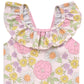 Gerber Girls' One-Piece Swimsuit, Retro Floral