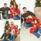 Simplee Kids Ugly Christmas Round Neck Sweater Family Matching Outfits For Holiday Party Knitted Pullover,Long Sleeve For Winter