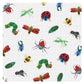 Bapronbaby Eric Carle Bug World Splash Mat - Waterproof Catch-All For Under High Chairs, Floors, Tables, Playtime Or Arts & Craf