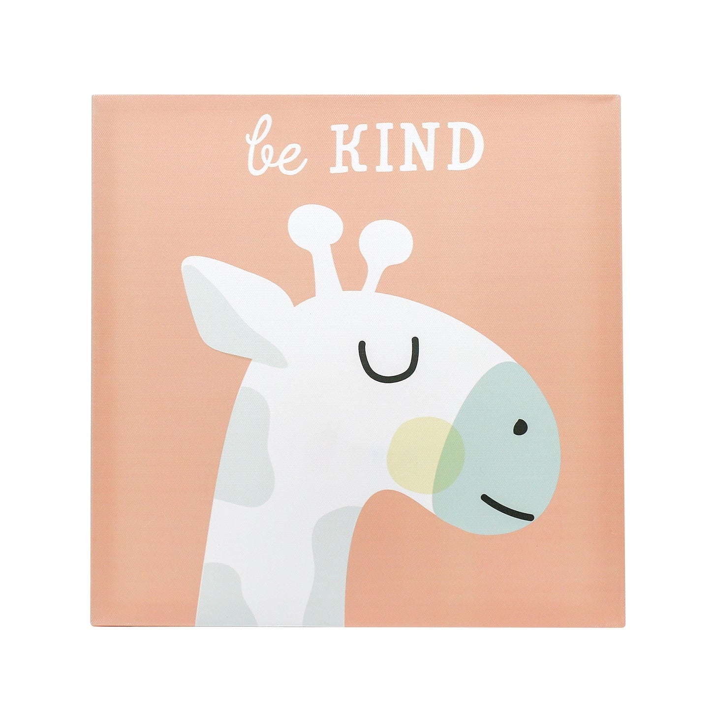 tiny ideas Pastel Animal Canvas Artwork - Postive Affirmations, Gender Neutral Nursery Wall D  cor, Gift For New And Expecting P