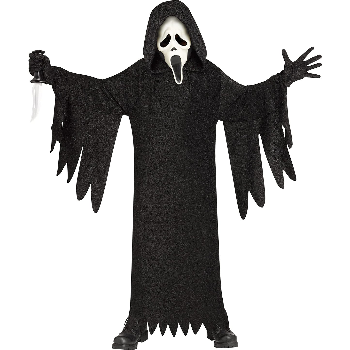 Fun World Officially Licensed 25Th Anniversary Ghost Face Youth Costume, Medium
