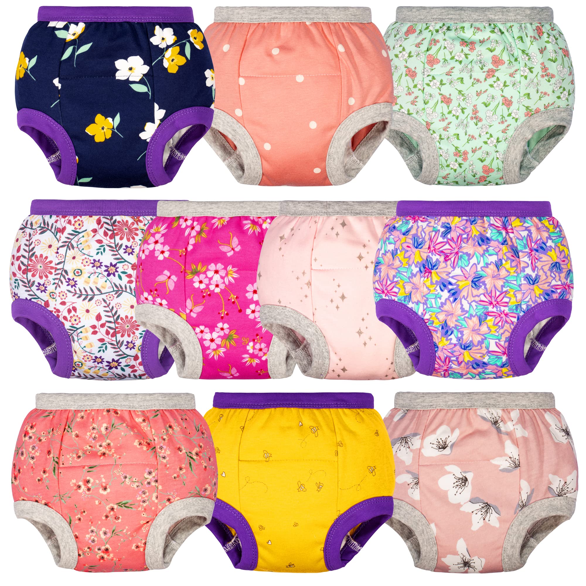 Big Elephant Potty Training Underwear, 100% Cotton Absorbent Unisex To – Cutebab WBCBBB09YXTLF7K