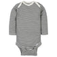 Gerber Baby Boys' 6-Pack Long-Sleeve Onesies Bodysuit, Jungle Blue, 6-9 Months