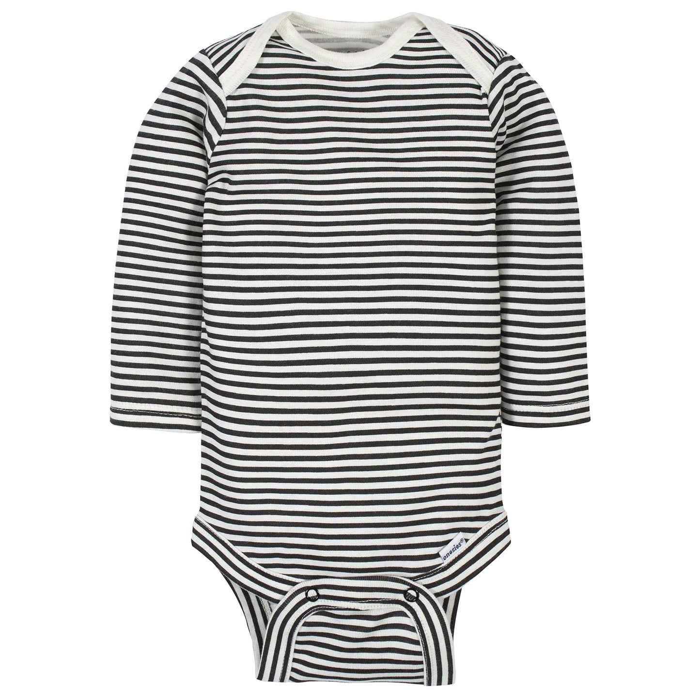 Gerber Baby Boys' 6-Pack Long-Sleeve Onesies Bodysuit, Jungle Blue, 6-9 Months