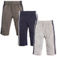 Hudson Baby Unisex Baby Cotton Pants And Leggings Navy Gray, 2 Toddler
