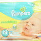 Pampers Swaddlers Newborn 240 Diapers (12 Packs Of 20)