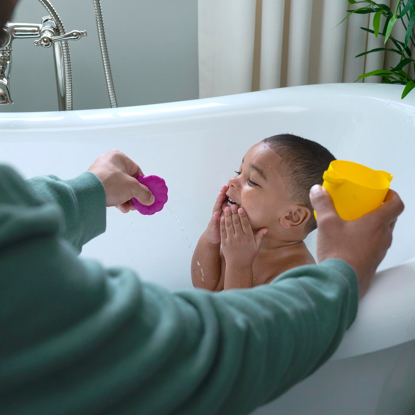 Baby Einstein Ocean Explorers Opuss Stack & Stream Sensory Stacking Cups, Ages 3 Months and up