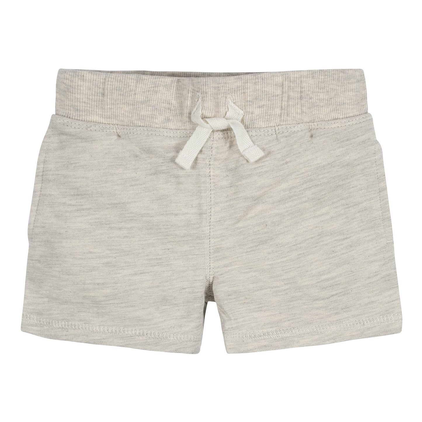 Gerber Baby Boy'S Toddler 3-Pack Pull-On Knit Shorts, Blue & Gray, 4T