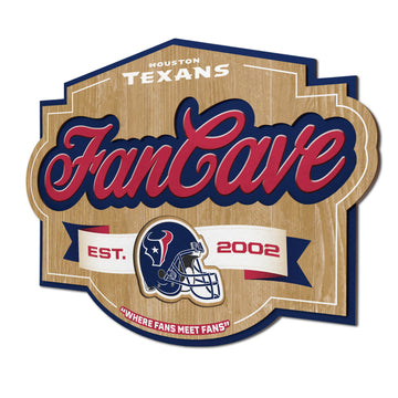 Youthefan Nfl Houston Texans Fan Cave Sign
