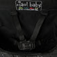 Ciao! Baby Portable High Chair For Travel, Fold Up High Chair With Tray, Black