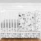 Sweet Jojo Designs Black And White Arrow Playmat Tummy Time Baby And Infant Play Mat For Black And White Fox Collection