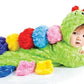 Underwraps Babys Colorful Caterpillar Bunting, Lime/Multi, Infant