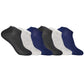 Cotson Cotton Ankle Length Socks For Men (Black, Grey & Navy)