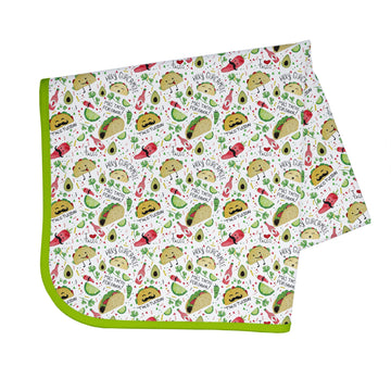 Bapronbaby Taco Party Splash Mat - Waterproof Catch-All For Under High Chairs, Floors, Tables, Playtime Or Arts & Crafts - Machi