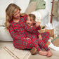 Gerber Unisex Baby Kid 2-Piece Holiday Family Matching Pajamas, Red Stewart Plaid