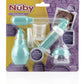 Nuby Small 6-Piece Medical Kit For Healthy Baby, Infant, Child, Nursery Care, Colors May Vary