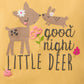 Gerberbaby Girlstoddler Snug Fit 4-Piece Pajama Setyellow Deer24 Months
