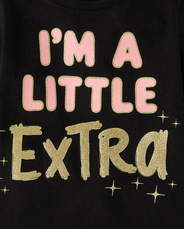 The Children'S Place Baby-Girls And Toddler Assorted Everyday Long Sleeve Graphic T-Shirts,Multipacks Sassy 3-Pack 3T