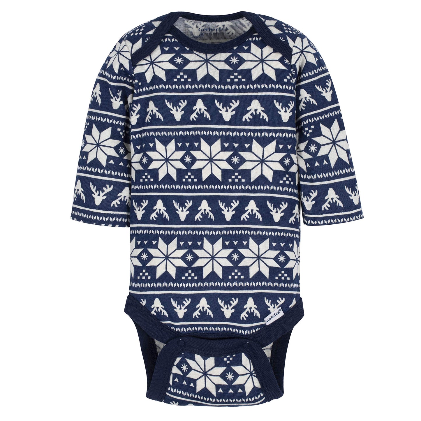 Gerber Baby Boy'S 3-Pack Long-Sleeve Onesies Bodysuit Pants, Mouse, 6-9 Months