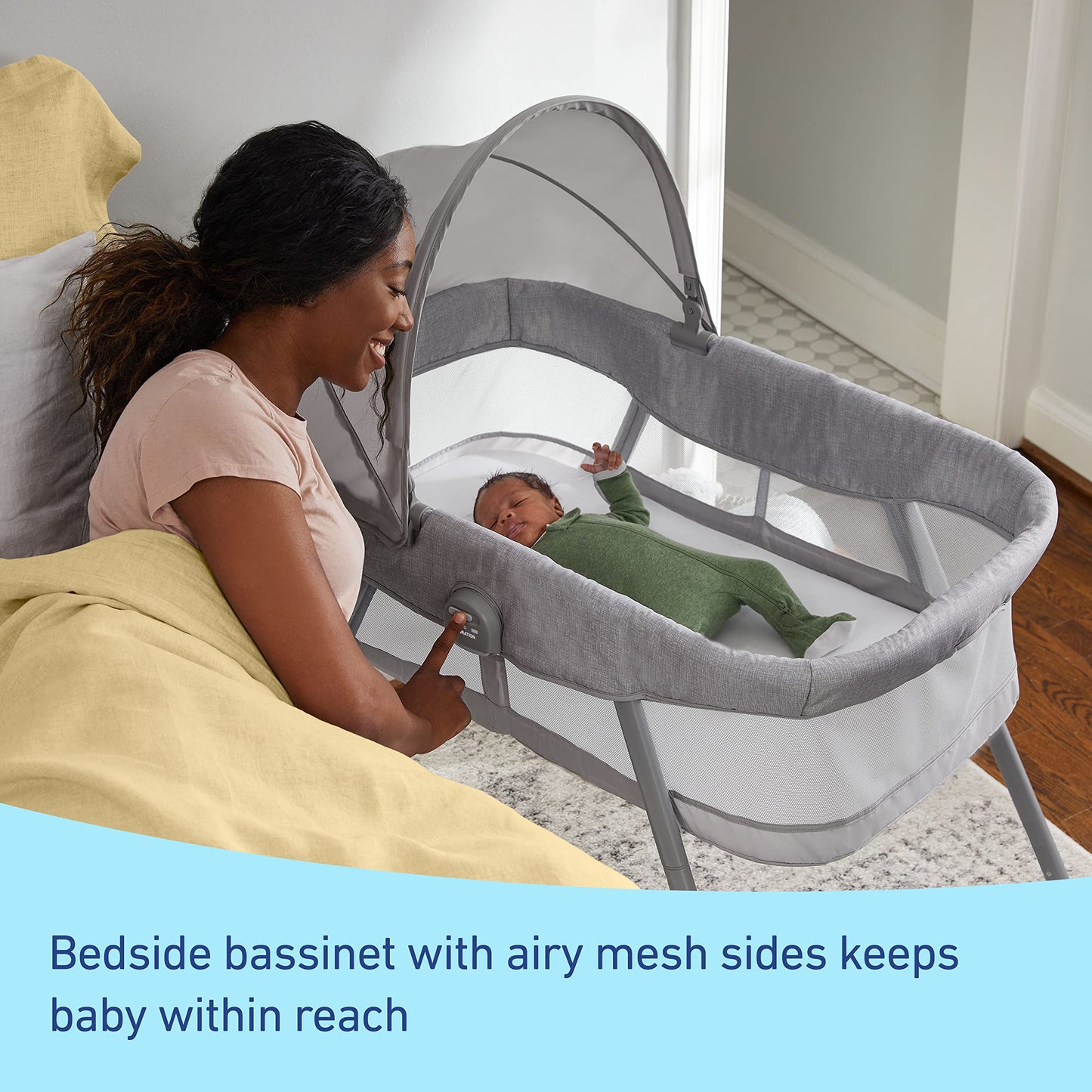 Graco Dreammore 2-In-1 Portable Bassinet