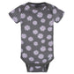 Gerber Baby Girl'S 8-Pack Short Sleeve Onesies Bodysuits, Lavender Garden, 12 Months