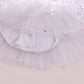 Dancina Leotard Sparkle Tutu Dress Long Sleeve Lovely Girls Princess 2T White