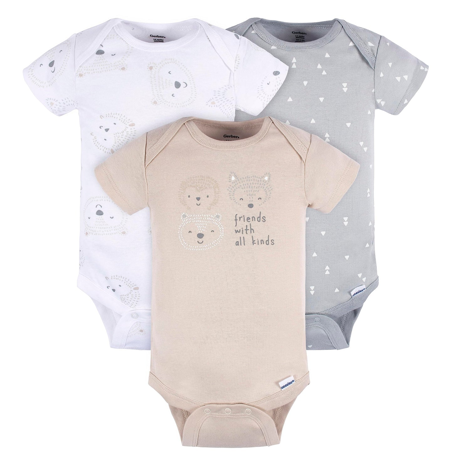 Gerber Baby Boys And Girls 12 Piece Layette Gift Set, Woodland, 3-6 Months