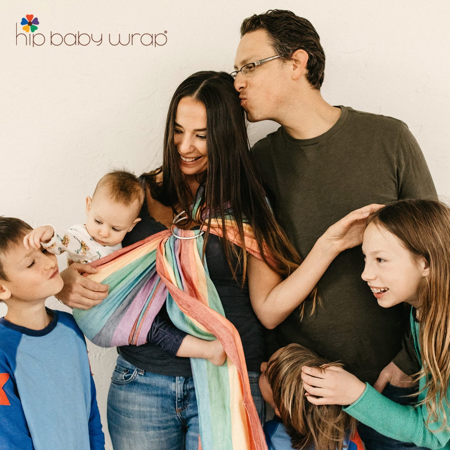 Hip Baby Wrap - 100% Soft Cotton Baby Sling Wrap - Baby Hip Carrier - Nursing Wraps for Breastfeeding, Baby Carrier Sling - Newb