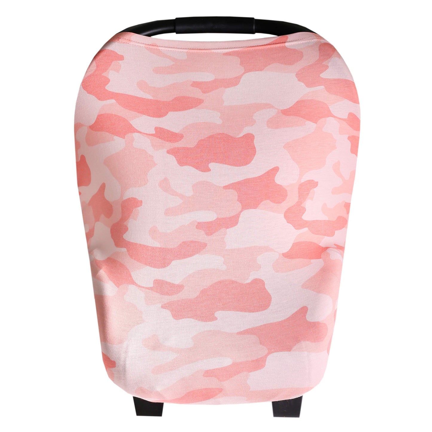 Baby Car Seat Cover Canopy And Nursing Cover Multi-Use Stretchy 5 In 1 Gift'Remi' By Copper Pearl