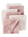 Little Planet By Carter'S Baby 6-Pack Organic Cotton Wash Cloths, Pink Multi, Osz